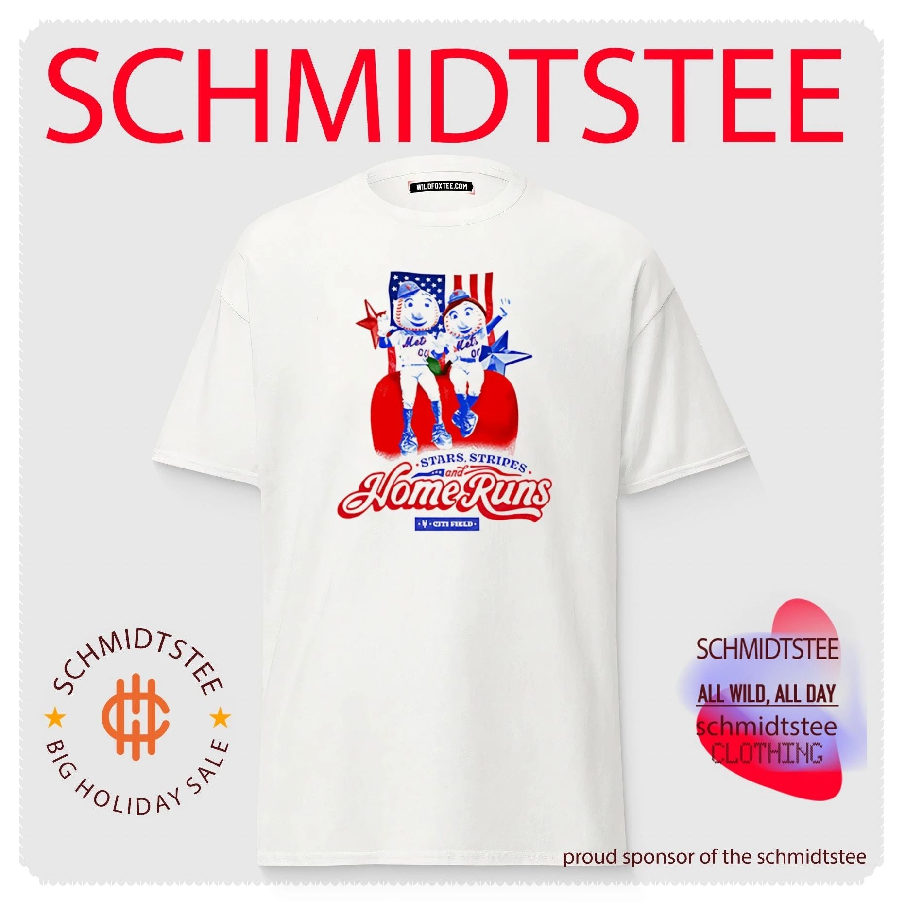 America250 Mr. and Mrs. Met Stars Stripes and Home Runs 2026 shirt