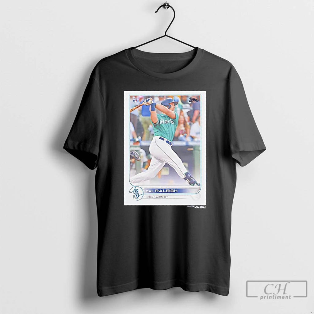 Classic Cal Raleigh Seattle Mariners Topps T Shirts