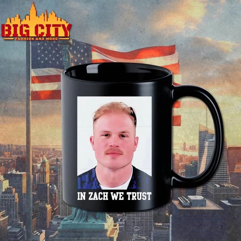 Zach Bryan Mugshot In Zach We Trust Shirt