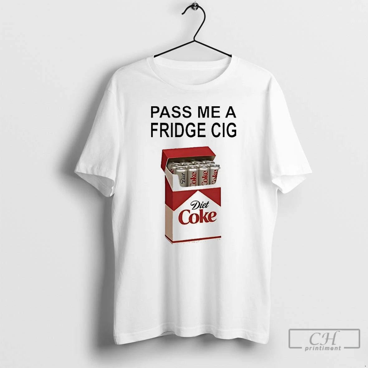 Classic Pass Me A Fridge Cig Diet Coke Marlboro T Shirts