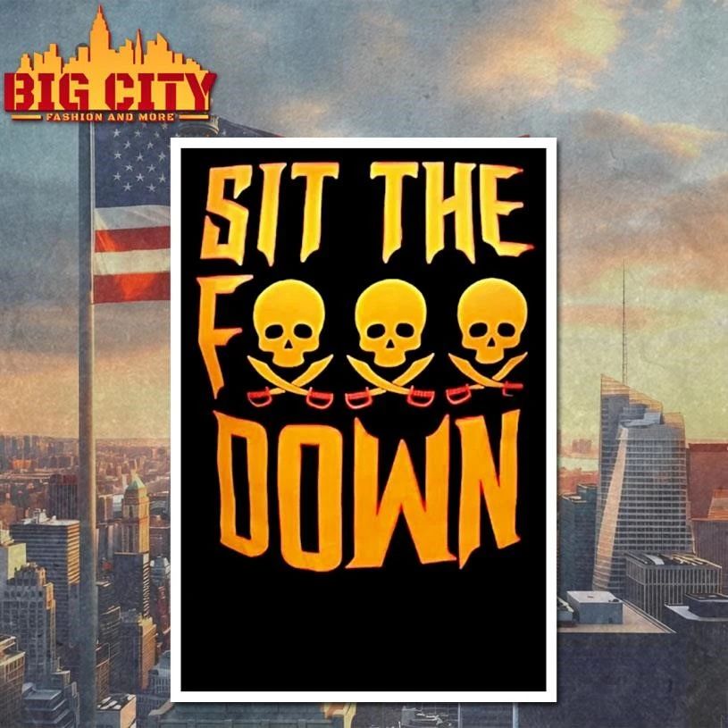 Pittsburgh Pirates Sit The Fuck Down Shirt