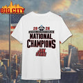 Jacksonville State Gamecocks 2026 Ncaa Bowling National Champions Shirt