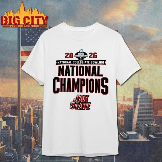 Jacksonville State Gamecocks 2026 Ncaa Bowling National Champions Shirt