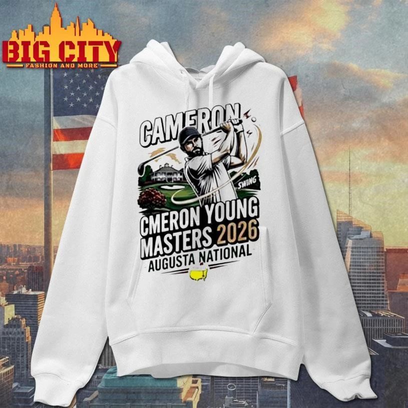 Cameron Young Augusta National Masters 2026 Golf Graphic Shirt