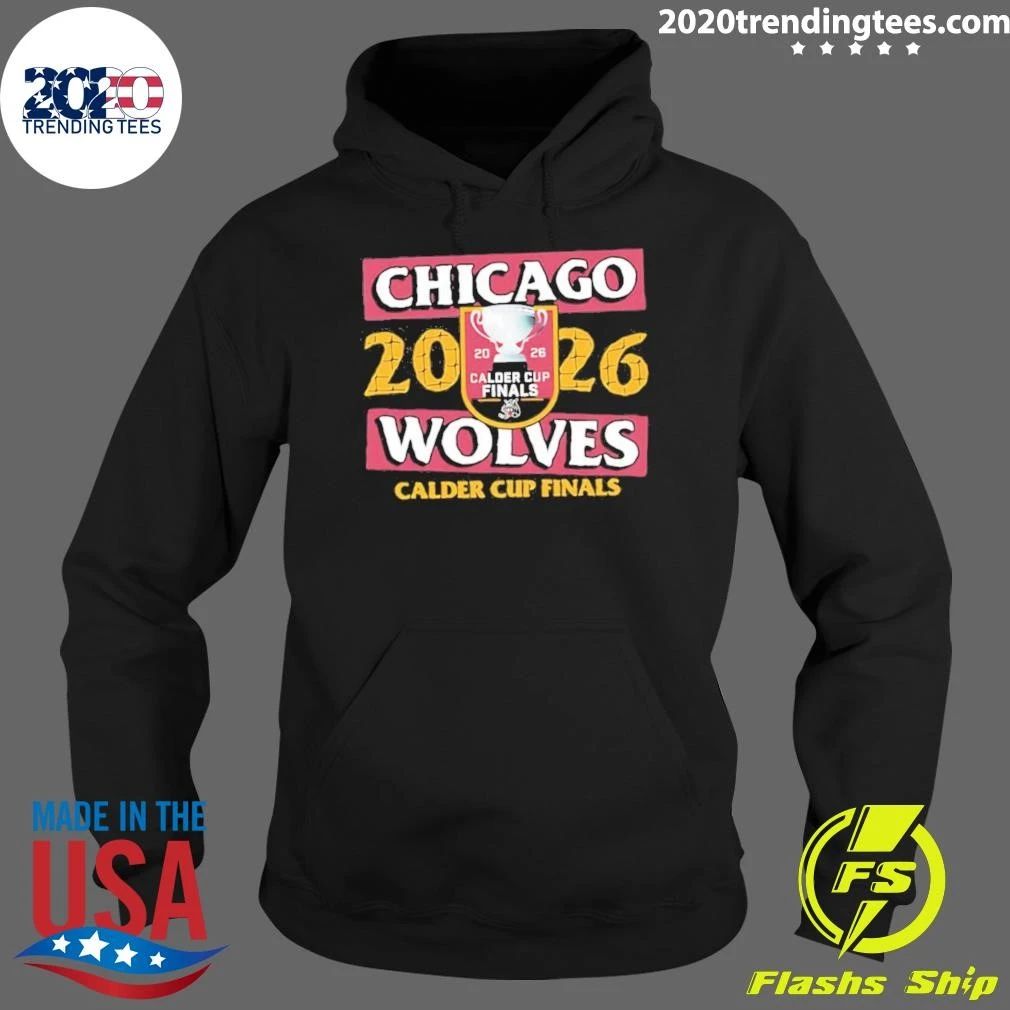 Chicago Wolves 2026 Calder Cup Finals Shirt