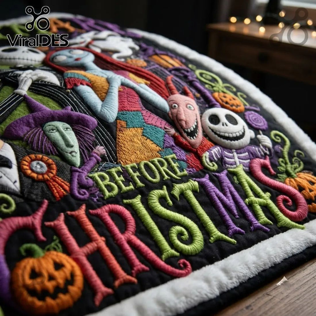 Nightmare Before Christmas Personalized Blanket
