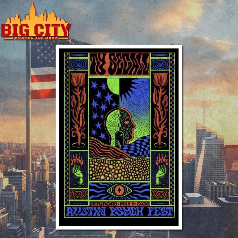 Ty Segall Austin Psych Fest In Austin TX May 9 2026 Poster Shirt