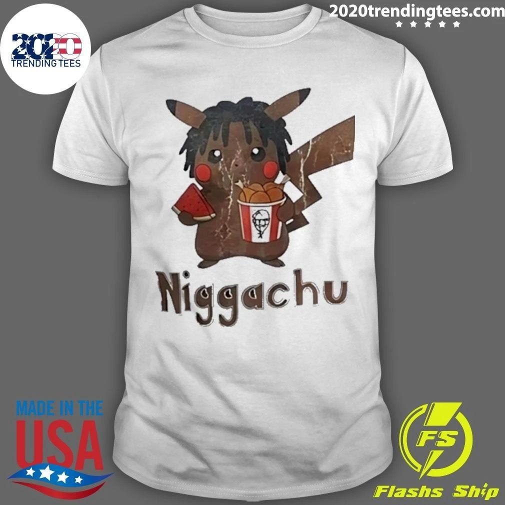Niggachu X Pikachu Meme Shirt