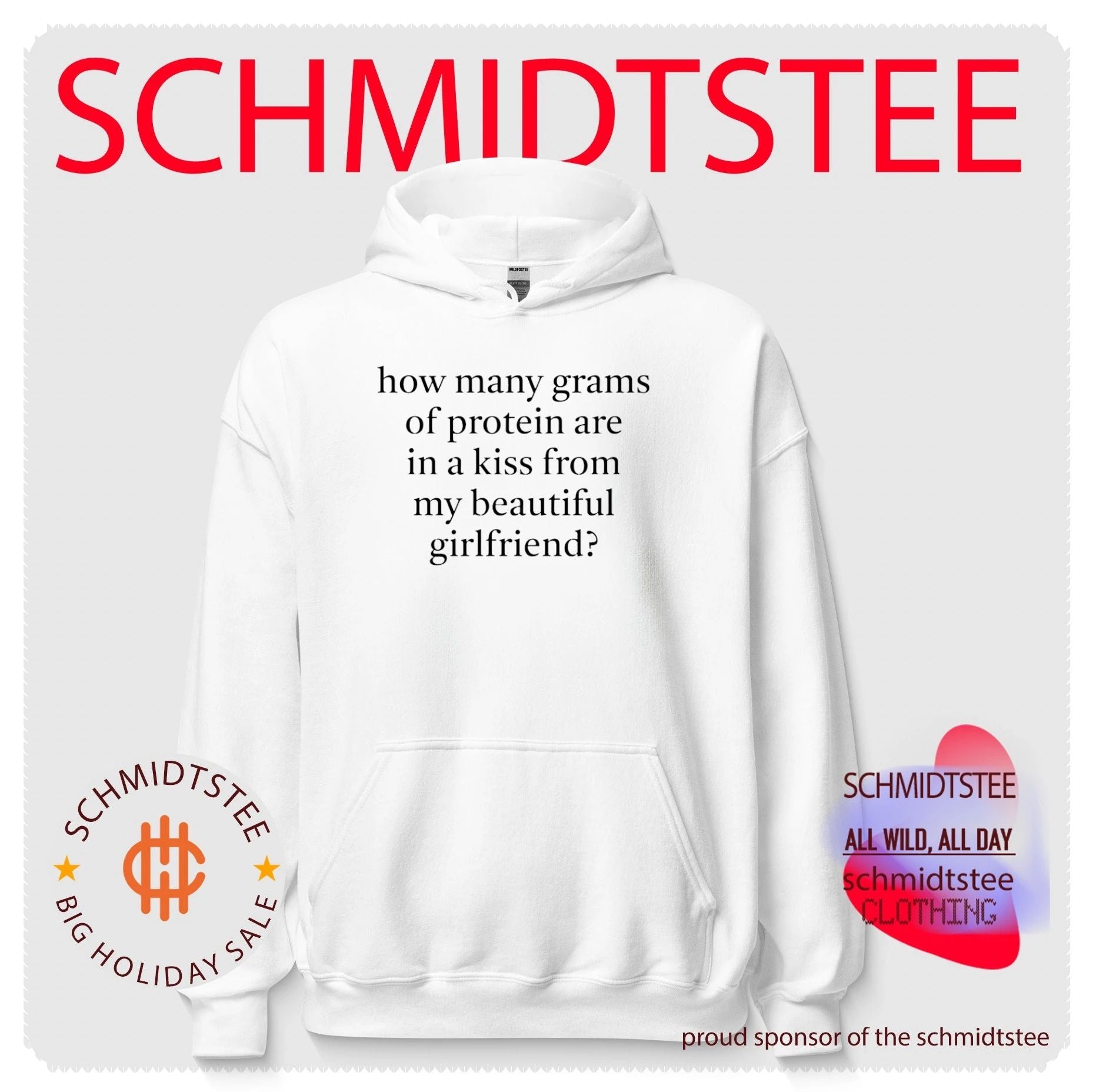 How Many Grams of Protein Are in a Kiss from My Beautiful Girlfriend shirt