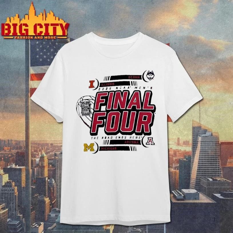 Final Four 2026 NCAA Men’s Basketball March Madness logos Shirt