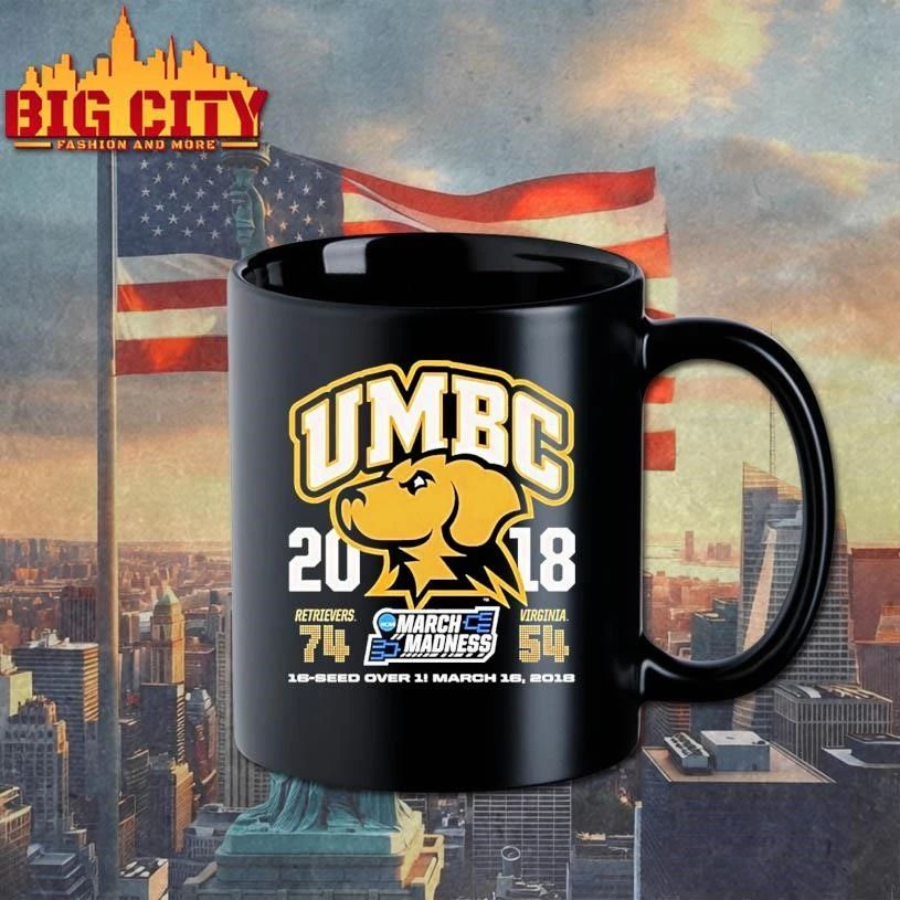 Umbc Retrievers 2018 March Madness 16 Over 1 Shirt