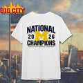 Michigan Wolverines MBB 2026 National Champions Classic NCAA College Shirt