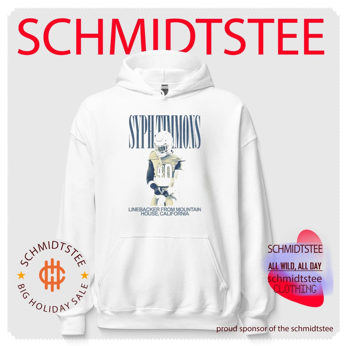 Orlando Syph Timmons Linebacker from Mountain House California shirt