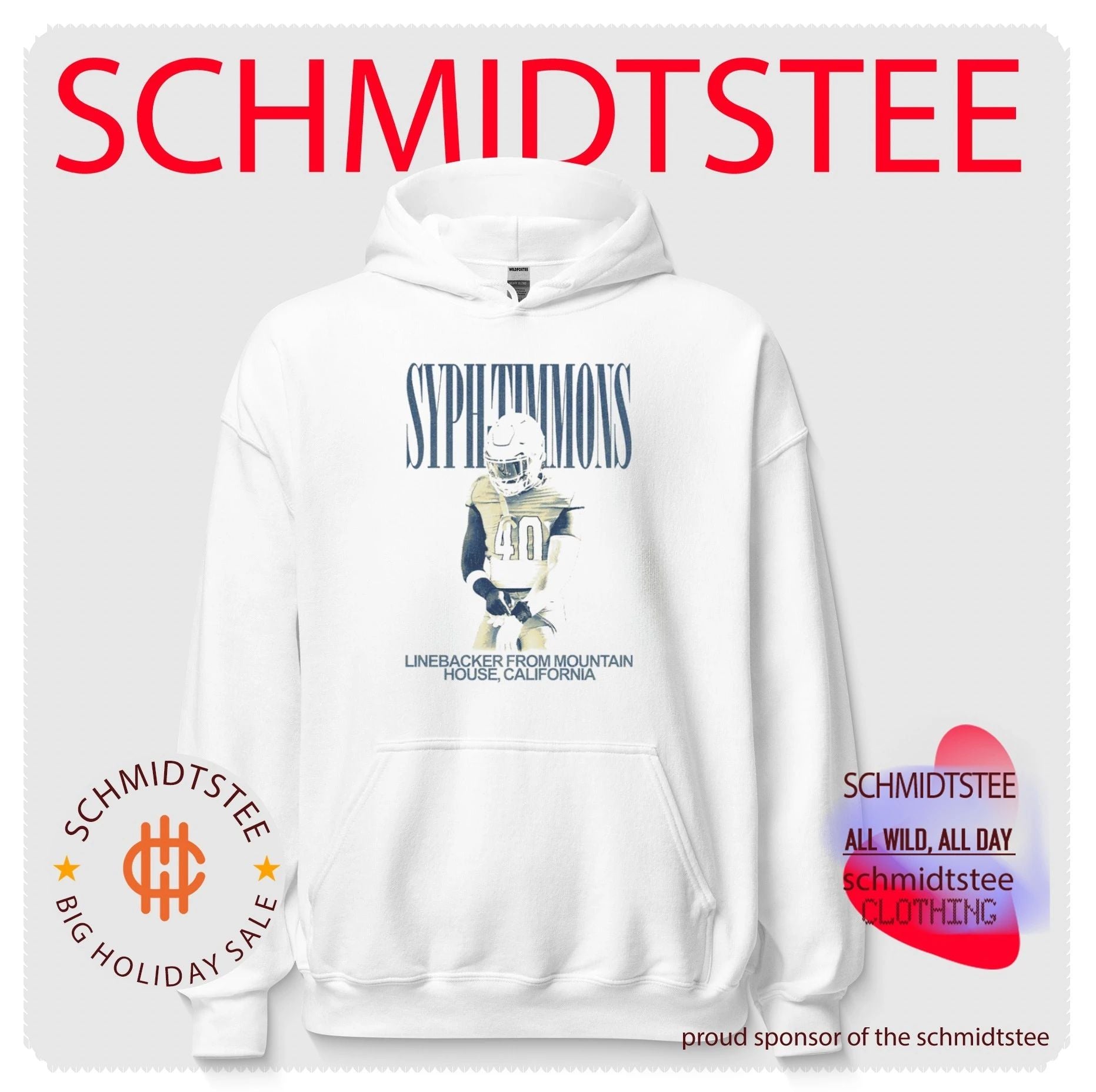 Orlando Syph Timmons Linebacker from Mountain House California shirt
