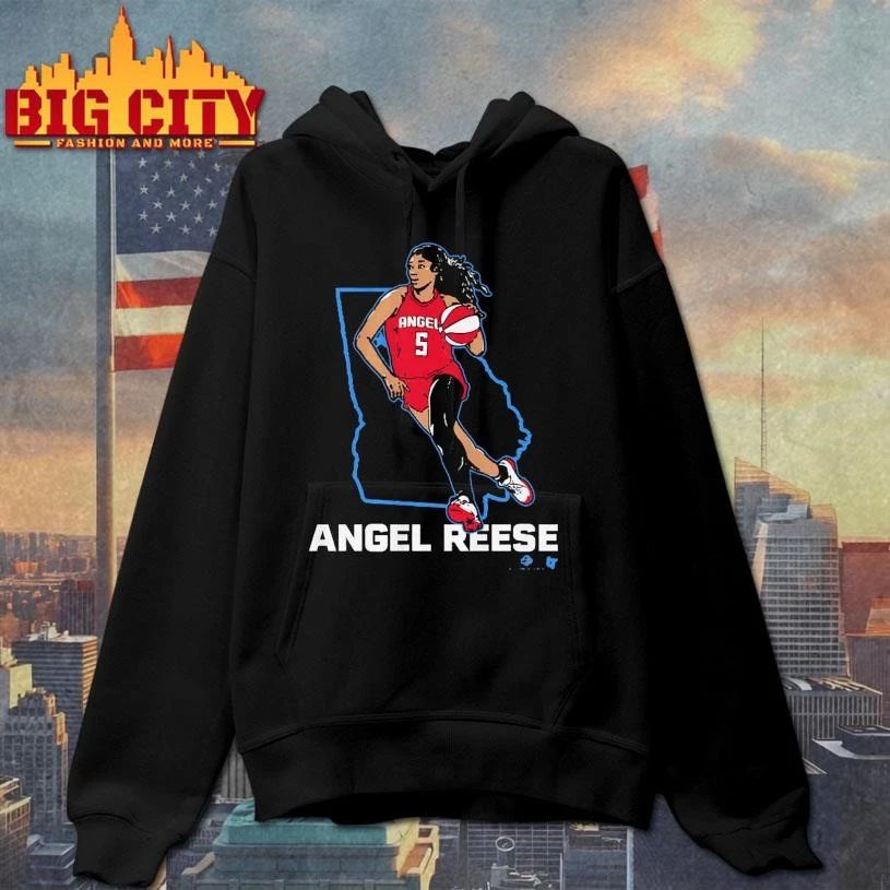 Angel Reese State Star ATL Graphic Shirt