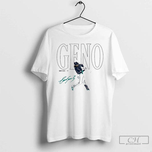Classic Eugenio Suarez 28 Seattle Mariners Geno Signature T Shirts