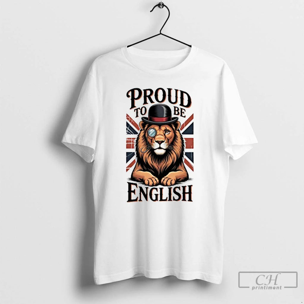Classic Lion Proud To Be English T Shirts
