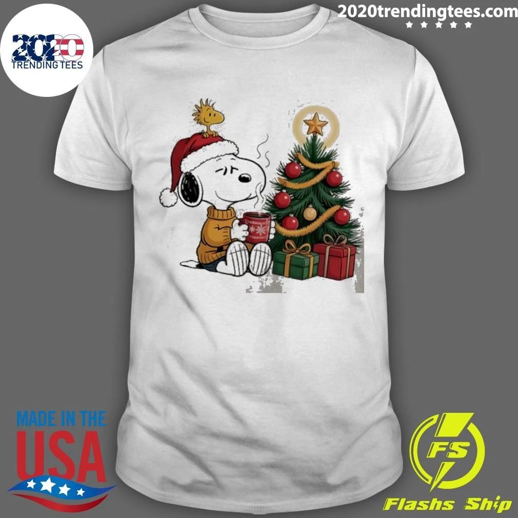 Snoopy And Woodstock Christmas Ugly Shirt