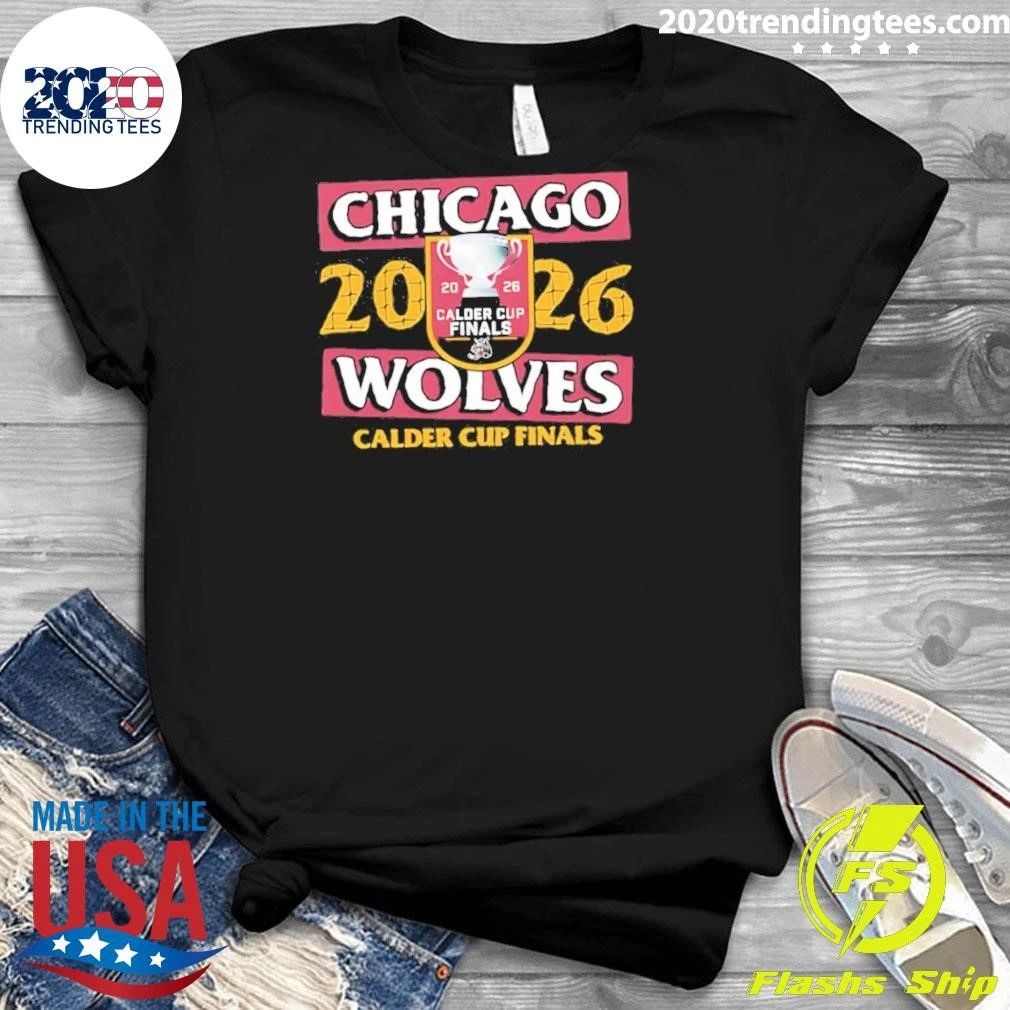 Chicago Wolves 2026 Calder Cup Finals Shirt