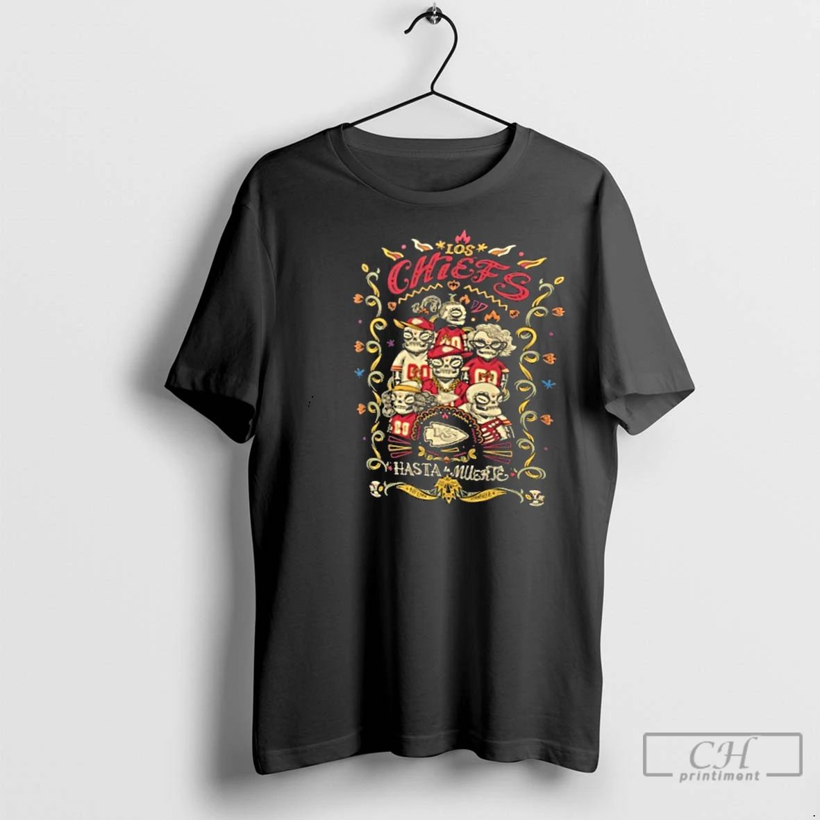Classic Kansas City Chiefs Hasta La Muerte Graphic