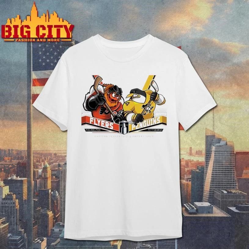 Philadelphia Flyers Vs Pittsburgh Penguins Nhl Stanley Cup Playoff 2026 Eastern Conference QuarterFinal Mascot Shirt