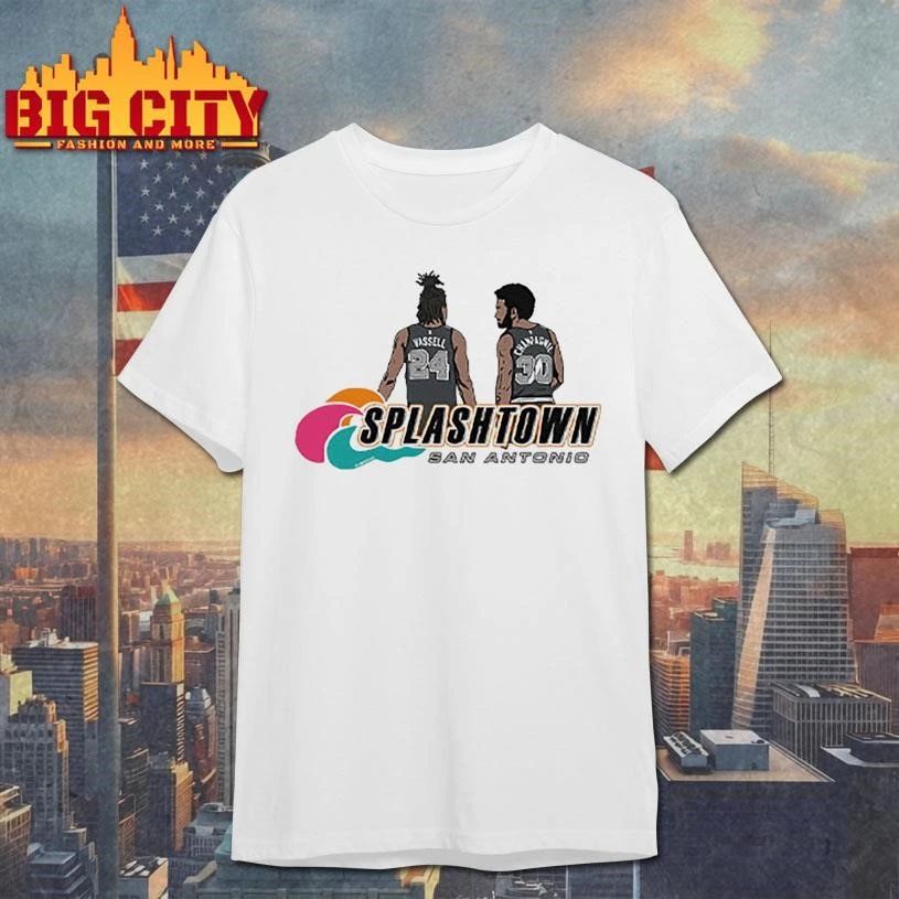 Devin Vassell And Julian Champagnie Splashtown San Antonio Shirt