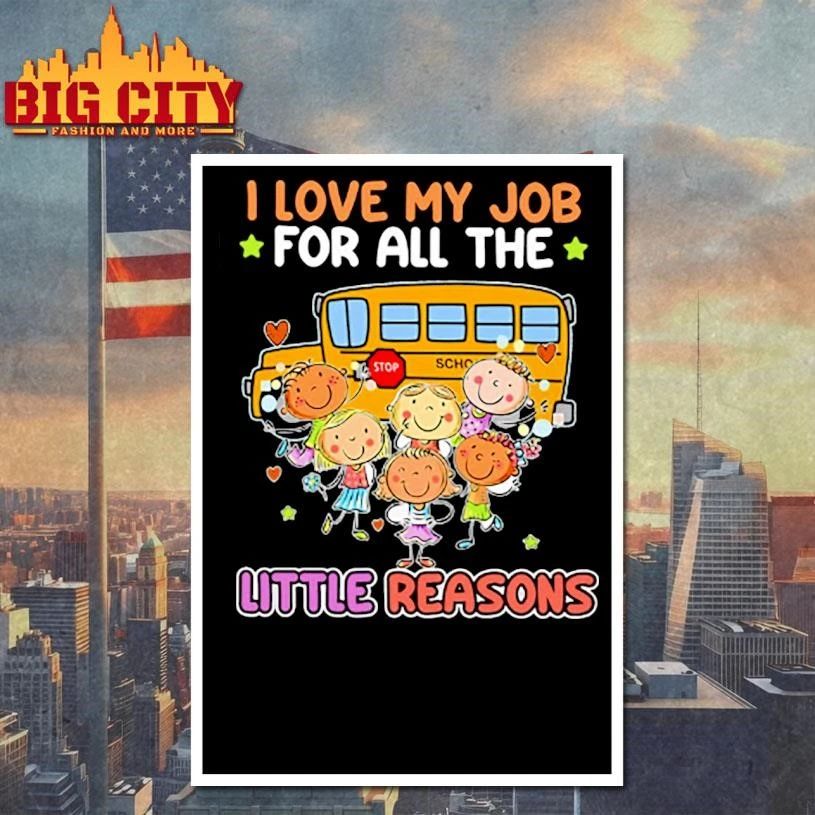 I love my job for all the little reasons Classic Cute Shirt