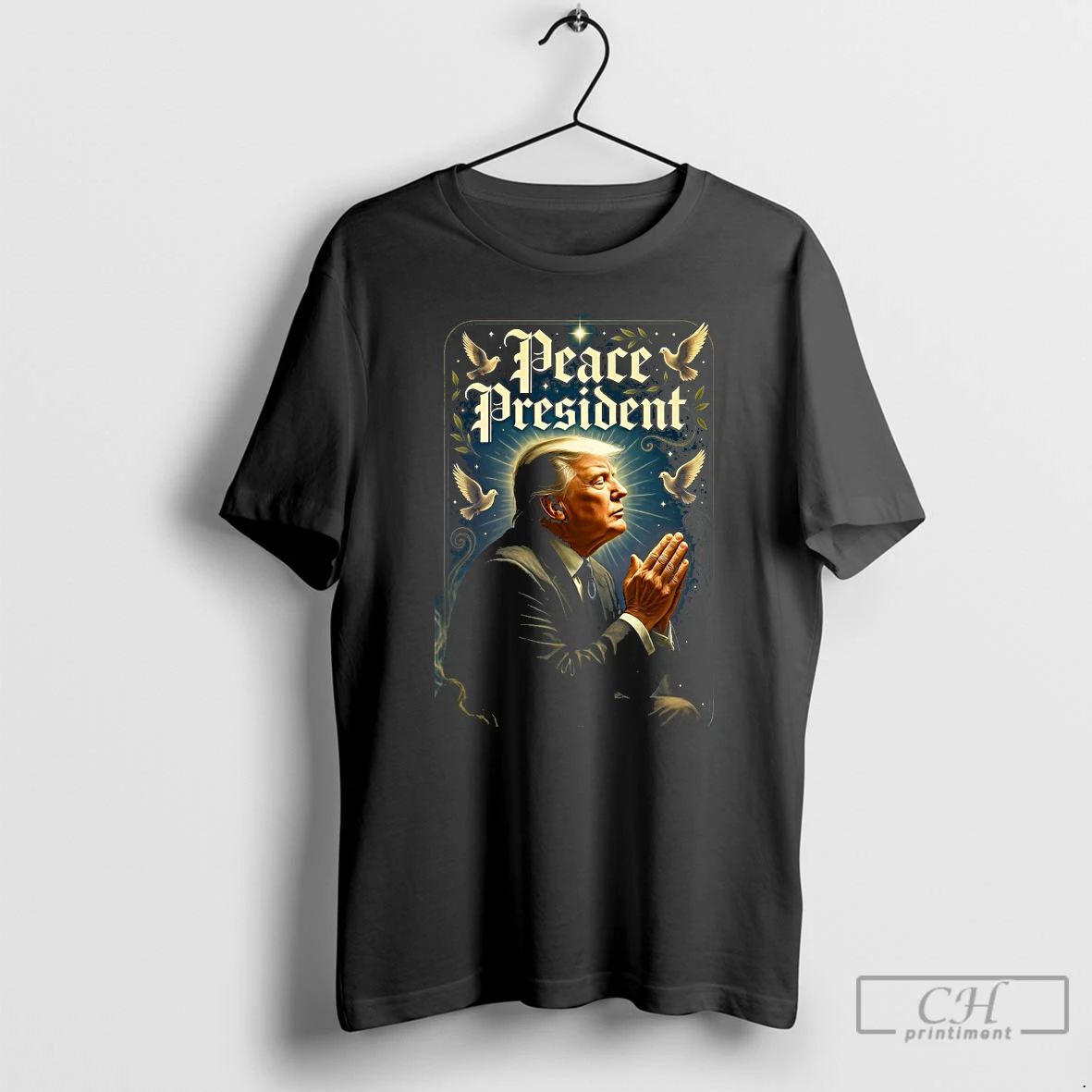 Classic Peace President Doanld Trump T Shirts