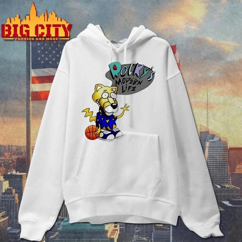 Nuggets Mascot Rocky Basketball Modern Life Shirt