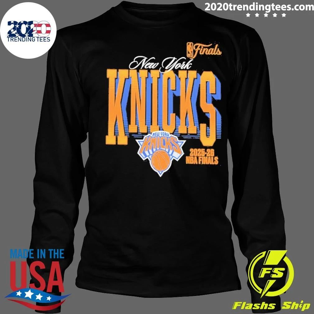 New York Knicks Basketball 2025-26 Nba Finals Shirt