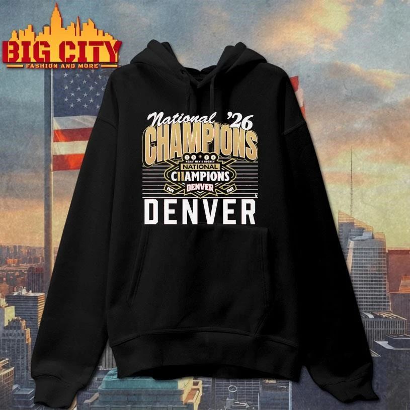 Denver Men’s Hockey 2026 National Champions Graphic Shirt
