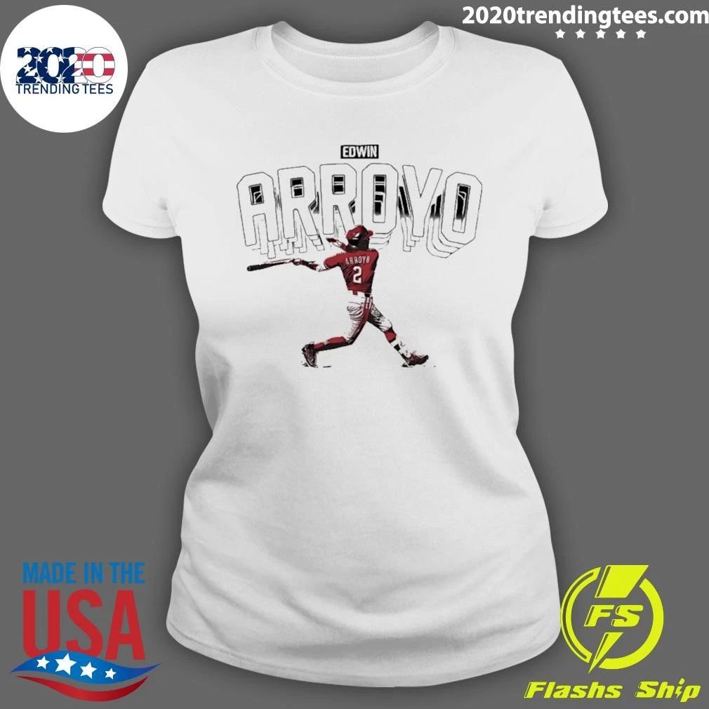 Edwin Arroyo Showtime Cincinnati Reds Baseball Shirt