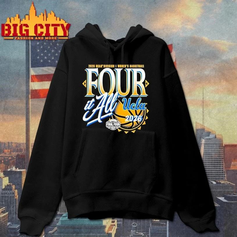 Ncaa Division Womens Basketball Tournament March Madness Final Four Ucla Bruins 2026 Shirt
