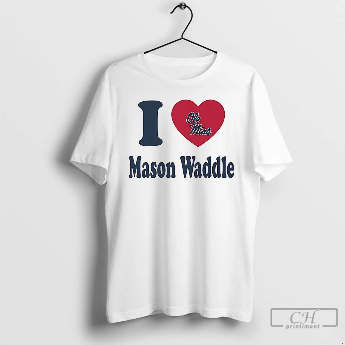 Classic I Love Mason Waddle Heart T Shirts