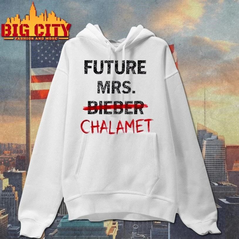 Kylie Jenner Coachella 2026 Future Mrs Bieber Chalamet Shirt