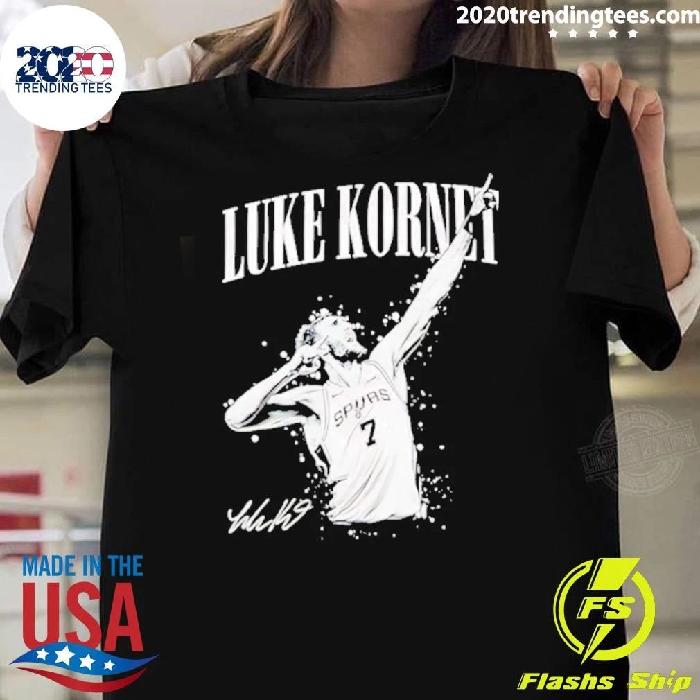 Luke Kornet San Antonio Basketball Shirt
