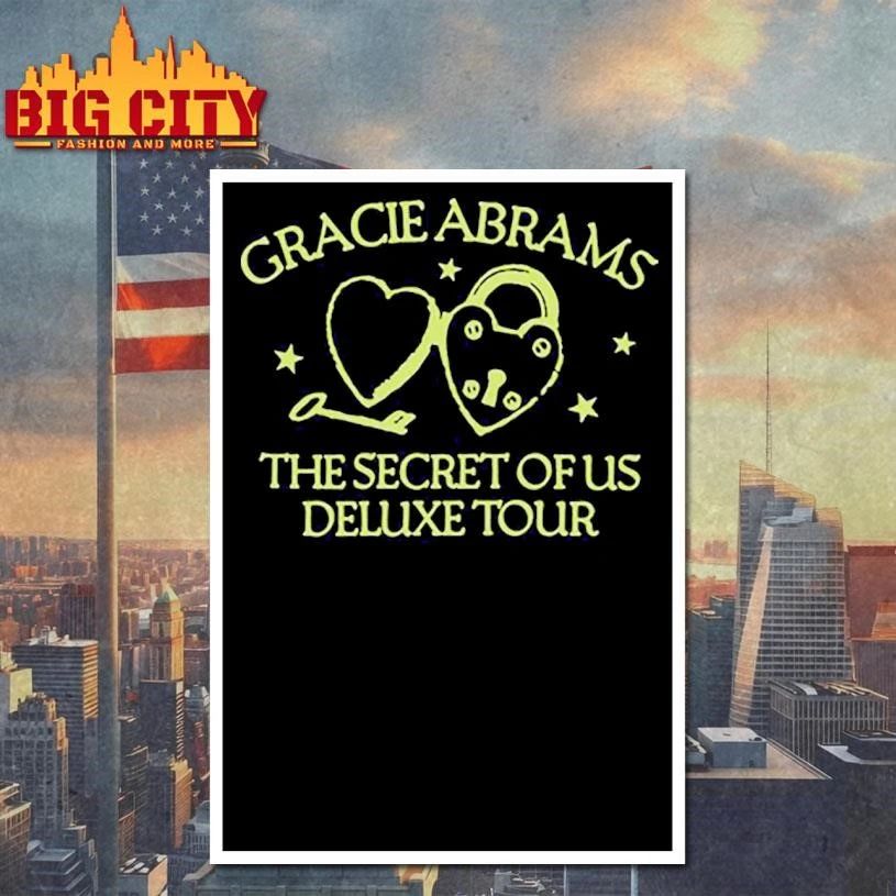 Gracie Abrams The Secret of Us Deluxe Tour 2026 Classic Shirt