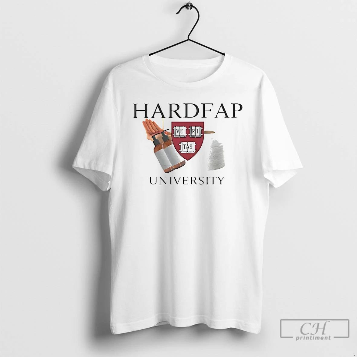 Classic Hardfap University Logo T Shirts