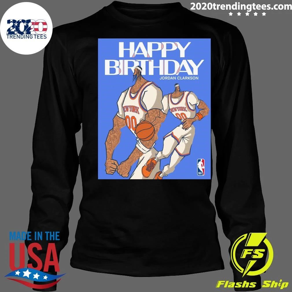 Happy Birthday Jordan Clarkson New York Knicks NBA Philippines Shirt