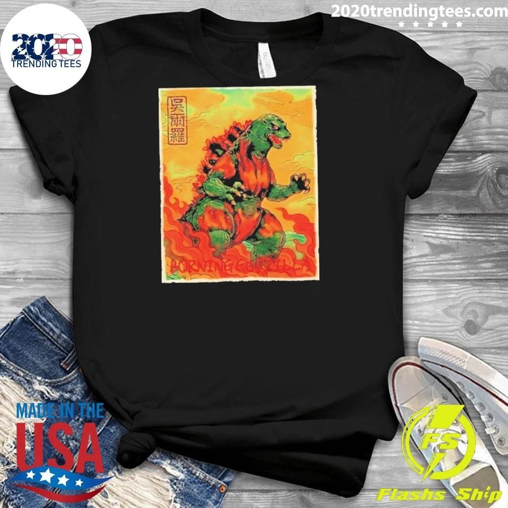 Myles Garrett Rams Godzilla Shirt