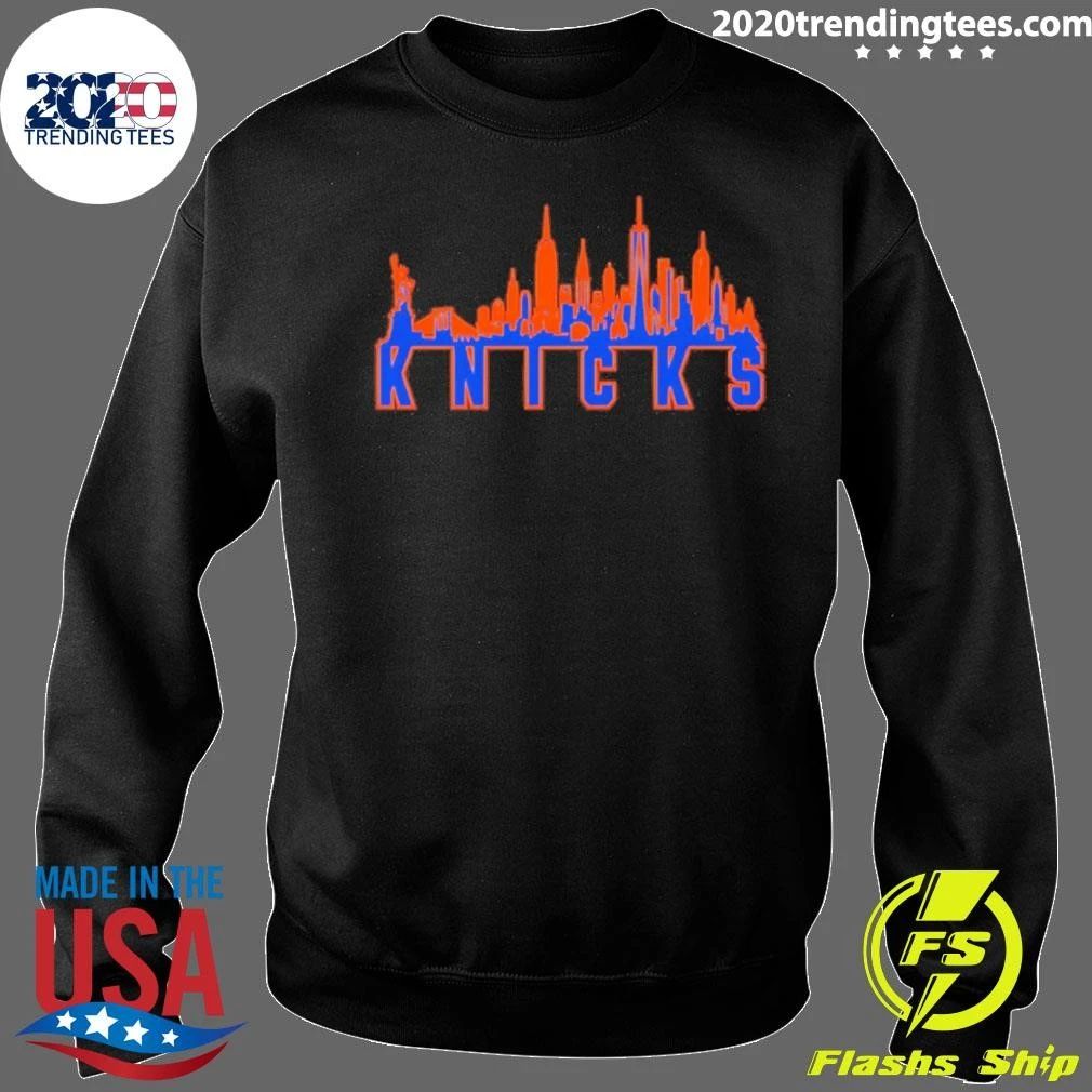 City Skyline New York Knicks Basketball Nba Playoffs 2026 Shirt