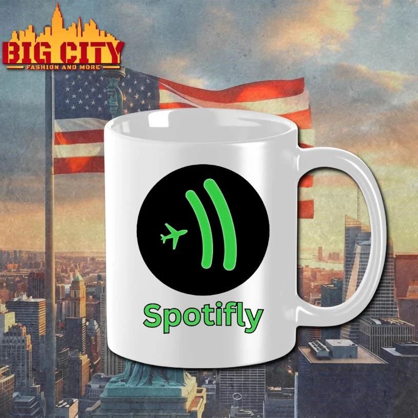 Spotifly Spotify Parody Logo Shirt