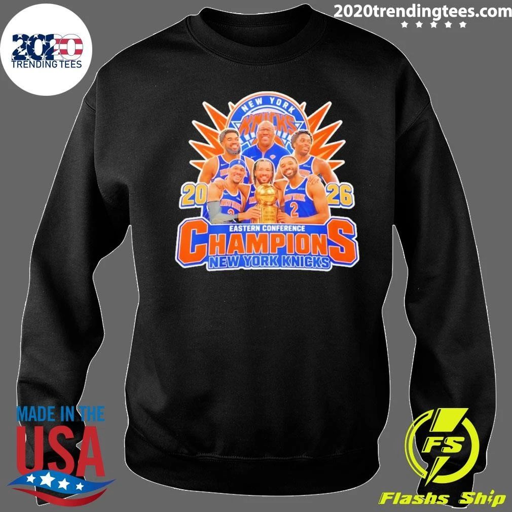 New York Knicks 2026 Nba Eastern Conference Champions Basketball Shirt