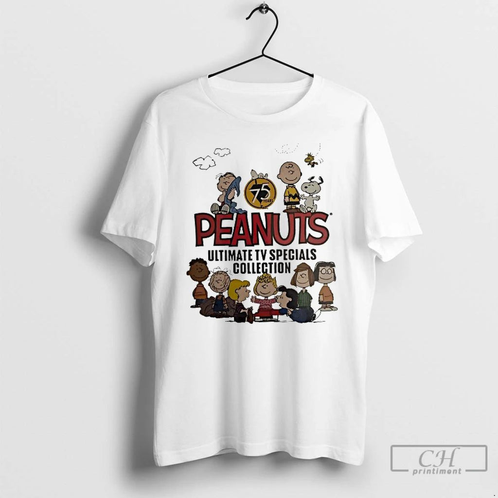 Classic Peanuts Ultimate Tv Specials Collection 75 Years Anniversary T Shirts