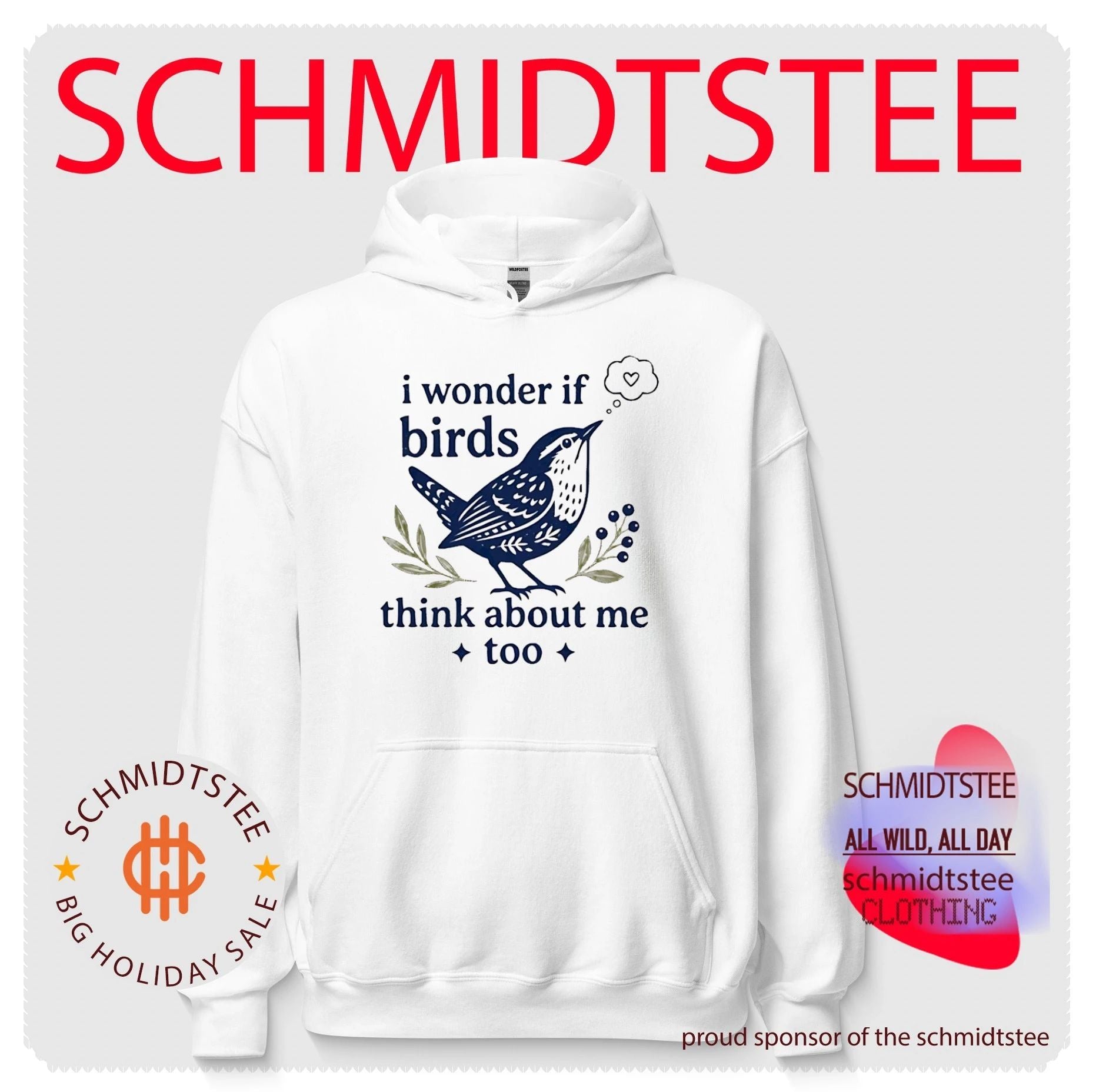 I Wonder if Birds Think About Me Too bird lover shirt