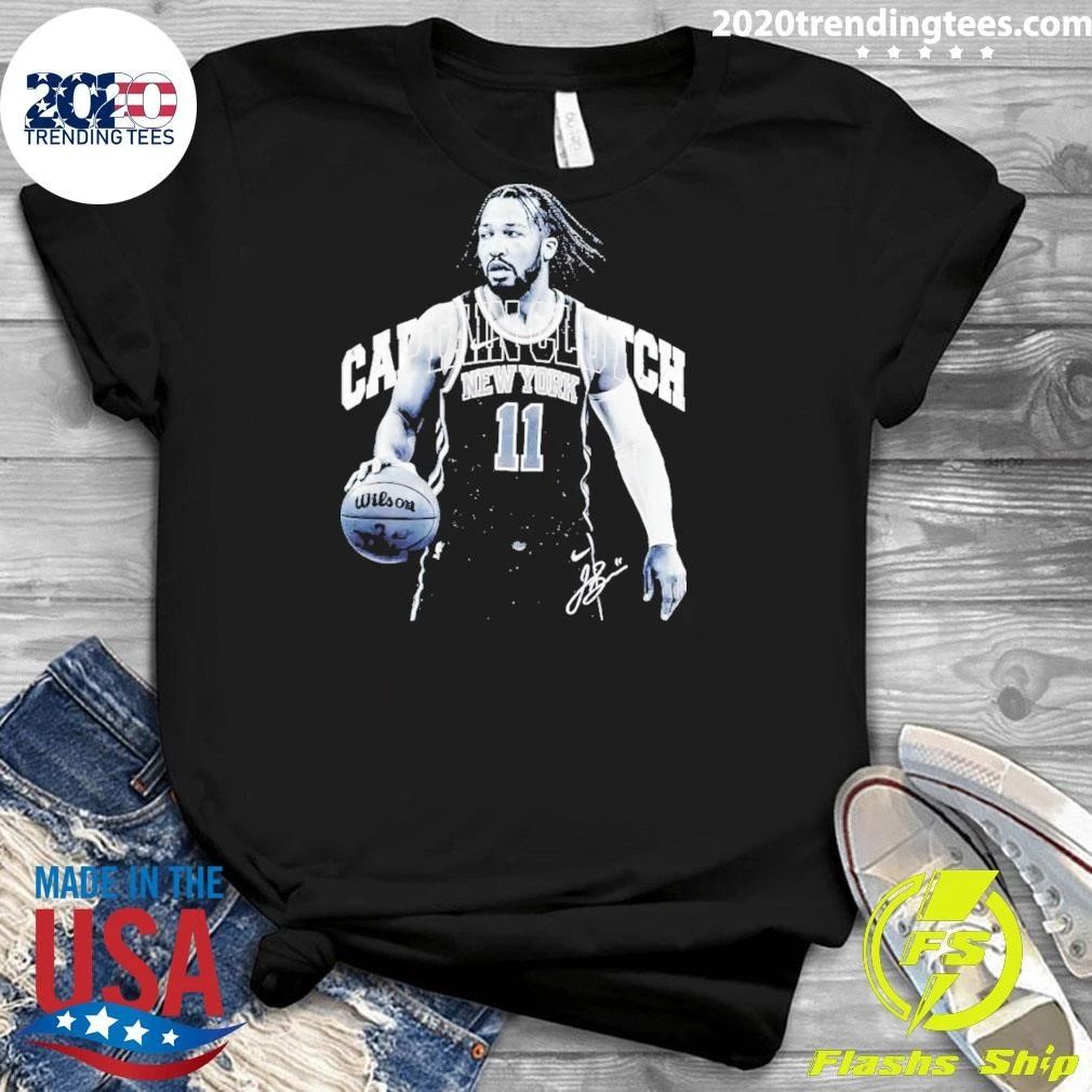 Captain Clutch Tribute New York Knicks Basketball Nba 2026 Signature Shirt