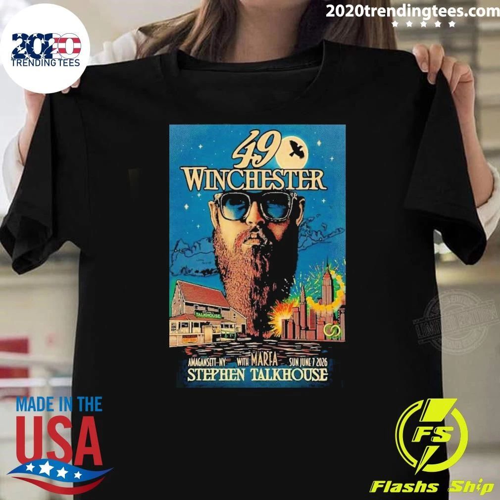 49 Winchester Concert Tour Amagansett, Ny June 07, 2026 Poster Shirt