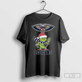 Classic New Orleans Pelicans X Grinch Santa Lights Christmas 2025 Long Sleve T Shirts