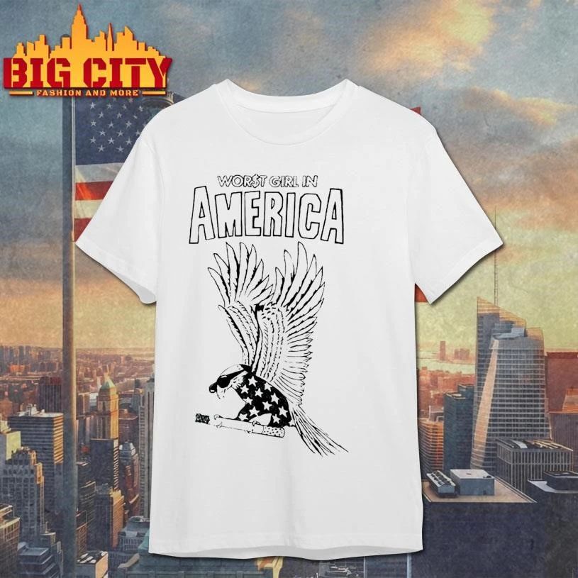 Worst Girl In America Slayyyter Wgias Eagle Shirt
