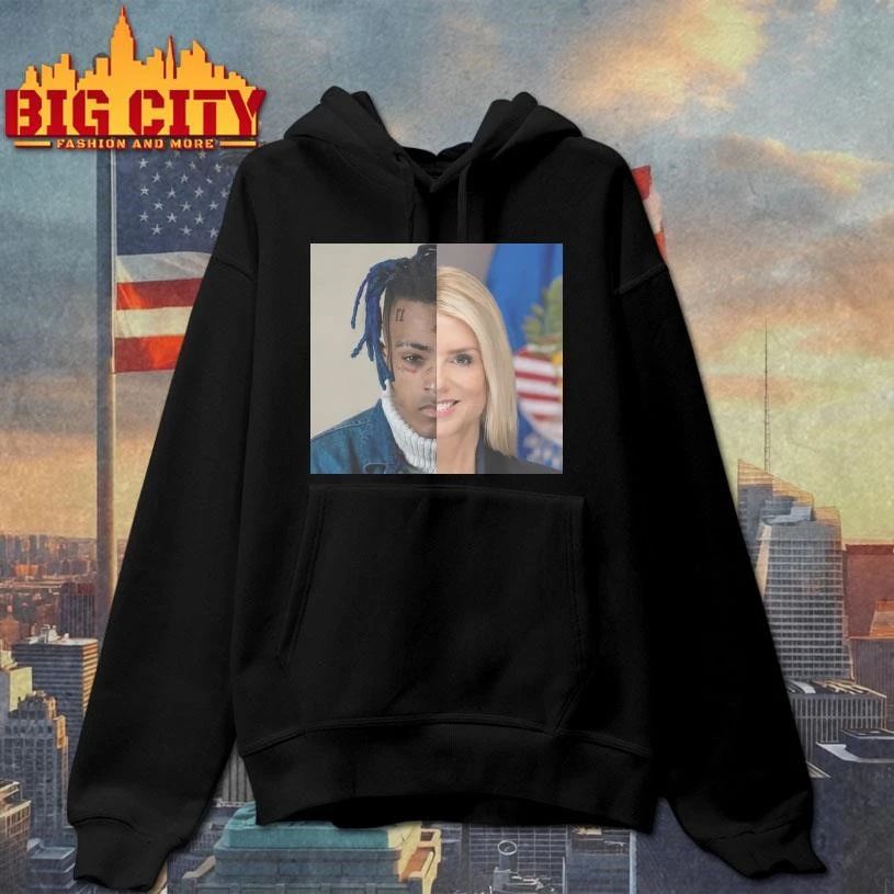 XXXTentacion & Pam Bondi Graphic Photo Shirt